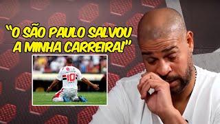 ADRIANO IMPERADOR SE EMOCIONA AO FALAR DO SÃO PAULO FUTEBOL CLUBE