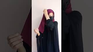 Daily Wear Hijab on Abaya| Esay stylish latest design Hijab | Hijab Tutorial 2022 ||