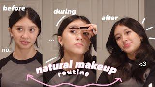 NATURAL MAKEUP ROUTINE || everyday, simple, clean girl, effortless makeup