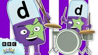 Daring Alphablock D! | Letter of the Week | Learn to Spell | @officialalphablocks