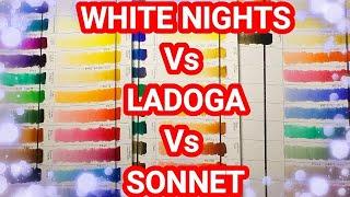 White Nights, Ladoga, Sonnet Watercolour Compared, St Petersburg Paints Review