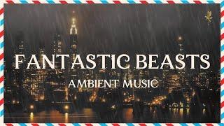 Fantastic Beasts Ambient Music | Raining in New York | Relaxing, Studying, Sleeping