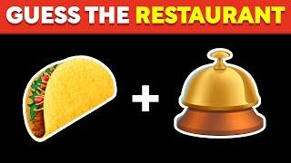 Guess the Fast Food Restaurant by Emoji | Emoji Quiz 2024