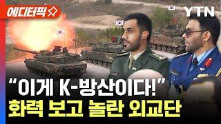 [에디터픽] "이게 K-방산이다!" 화력시범 보고 놀란 주한외교단 / YTN