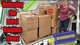 Unboxing the most Random items! We even Found something From Blockbuster Video!