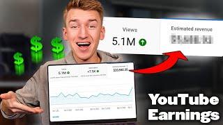 How Much YouTube Paid Me For 5,000,000 Views...