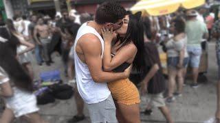 Kissing Prank in Carnaval Part 1