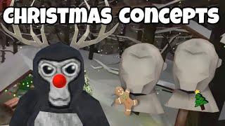 Gorilla Tag Christmas cosmetic Concepts