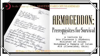 ARMAGEDDON:Prerequisite For Survival-Minister Clarence Shabazz