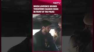 When Lawrence Bishnoi Threatened Salman Khan In Front Of The Police (Date: January 6, 2018)