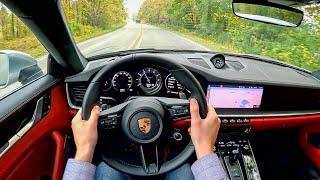 2021 Porsche 911 Turbo S - POV Test Drive (Binaural Audio)