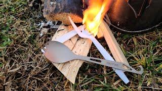 Outxe Titanium Spork Review