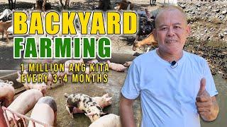 AMAZING BACKYARD FARMING: MGA ALAGANG HAYOP NAPARAMI, HIGIT 1 MILLION ANG KITA SA LOOB NG 3-4 MONTHS