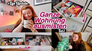 Ganze Wohnung ausmisten Teil 2 + Life Update.. I Meggyxoxo