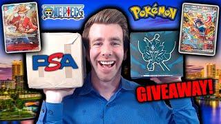 MASSIVE PSA RETURN! One Piece & Pokemon Alt Art Collection + Pokemon Marble Race Giveaway!