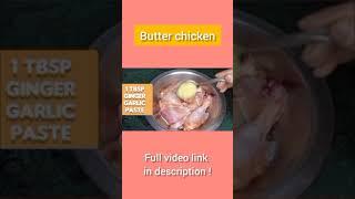 Butter Chicken recipe #shorts