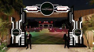 3D Virtual Event Design Walkthrough 2021 / 2022 | Hybrid Event | 360xWorld | Event Presentation