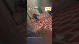 #اعتداء جنود الاحتلال علي المصلين في المسجد الاقصي @
