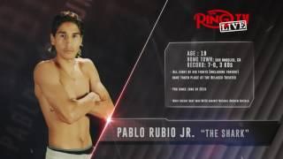 Ring TV LIVE - 11-4-2016 - Pablo RUBIO JR. vs. Francisco DOMINGUEZ