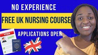 2 YEARS FREE UK NURSING COURSES, WITH VISA SPONSORSHIP