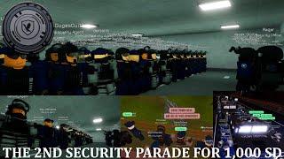 [SCI: Pathos III] The 2nd Security parade for 1,000 SD Members