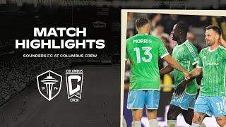 HIGHLIGHTS: Columbus Crew vs. Seattle Sounders FC