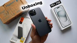 iPhone 15 at ₹61,749 from Flipkart Unboxing | Things You Should Know! (HINDI)