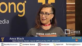 Aeva Black discusses open source software security | Techstrong at OSSNA 2022
