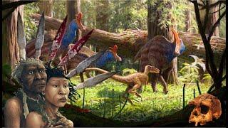 Could Homo Erectus survive in the mesozoic?