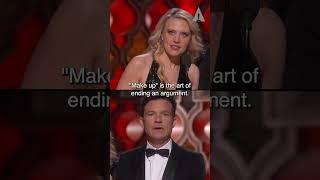 Kate McKinnon and Jason Bateman's tip on "Make Up" at the Oscars