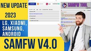 ️SAMFW TOOLS V4 0 2023 | how to use samfw frp tool