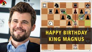 PENUH KOMPLIKASI  SERANGAN BERTUBI-TUBI MAGNUS CARLSEN 