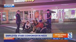 Man stabbed in neck during fight with coworker in O.C.