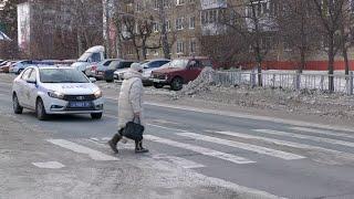 ДТП со смертельным исходом на пешеходном переходе. Видео с регистраторов / 24-01-2023