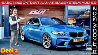 Airbag systeem levensgevaarlijk gesaboteerd bij Audi S6 C8 | Vastgelopen Golf 8 R | Resultaat BMW M2