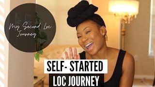 TWO STRAND TWIST STARTER LOCS | my second loc journey | why & how I re-loc’d my hair