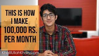 How to Start Freelance Writing in Pakistan and Make 100,000 Rs [Urdu]