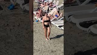  TURKLER  BEACHAlanya Turkey  BEACH DAY 【4K】