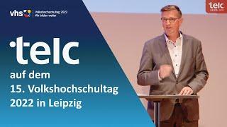 telc auf dem 15. Volkshochschultag 2022 in Leipzig