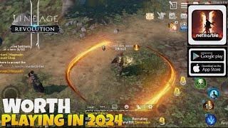 Lineage2: Revolution Playing in 2024 Best MMORPG Unreal Engine 4 Android/iOS