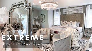 EXTREME Bedroom Makeover | DIY Wall Decor on a Budget | aesthetic bedroom transformation
