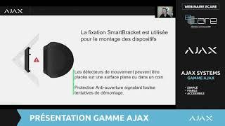 Webinaire eCare : Présentation intrusion sans fil Ajax System