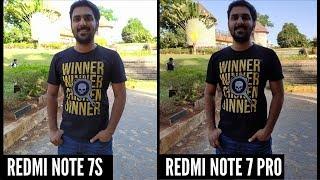 Redmi Note 7S Vs Redmi Note 7 Pro Camera Comparison | 48MP Vs 48MP