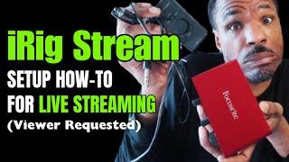 How To ACTUALLY Setup The iRIG Stream for Live Performances #irigstream #mattymccaskill #howto