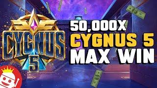 FIRST 50,000x CYGNUS 5 MAX WIN  NEW ELK STUDIOS SLOT