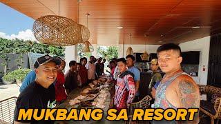 MUKBANG SA RESORT….