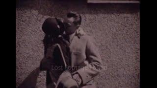 Archive footage of "All Set for Our Honeymoon," 1929 home movie film