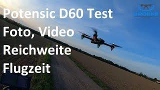 Potensic D60 Drohne Test: Foto, Video, Reichweite, Flugzeit