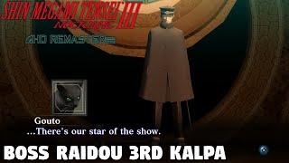 Shin Megami Tensei 3 Nocturne HD Remaster - Boss Raidou Kuzunoha 3rd Kalpa