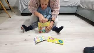 Распаковка Набора пластилина для праздника Play-Doh из rozetka